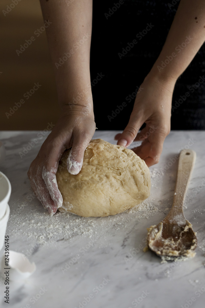 Bread baking Stock Photo | Adobe Stock
