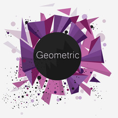Wall Mural - Geometric Vector Background