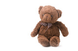 Fototapeta  - cute brown Teddy Bear isolated