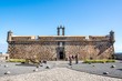 Castillo de San Jose, Castle of San Jose, housing the museum of contemporary arts, Arrecife, Lanzarote, Spain 