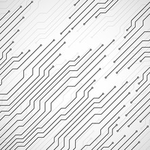 Circuit Board, Technology Background, Vector Illustration Eps 10