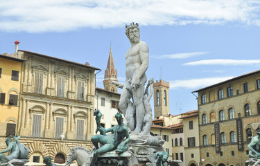 Estatuas fuente Florencia