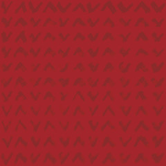 Poster - Seamless pattern with red hand drawn ticks. CMYK colors