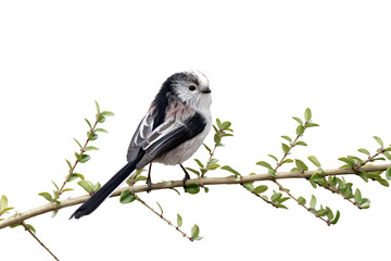 Wall Mural - Long-tailed tit, Aegithalos caudatus