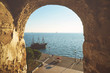 View from the white tower at Thessaloniki city in Greece