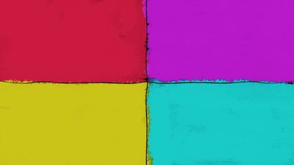 Wall Mural - Looping hand drawn Cartoon Background in 4K for presentations, movies, advertisi