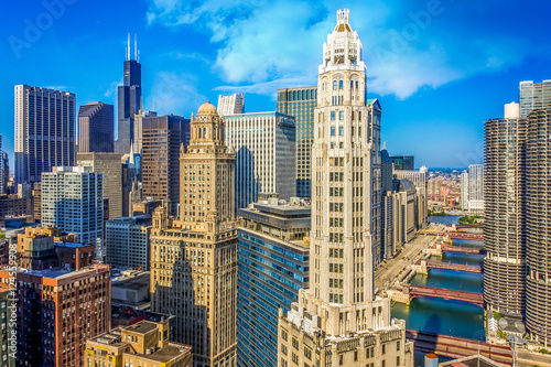 Zdjęcie XXL Panoramę Chicago