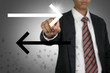 © BNMK0819 - Businessman with financial symbols