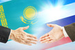 Friendly relations between Kazakhstan and Russia. International policy and diplomacy