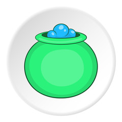 Poster - Kettle icon. Cartoon illustration of kettle vector icon for web