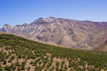 Poster - Atlas mountains in Morocco