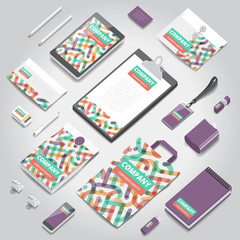 Poster - corporate identity print template