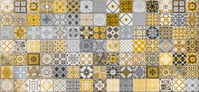 Ceramic Tiles Patterns From Portugal For Background