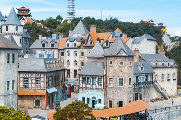 old french style town