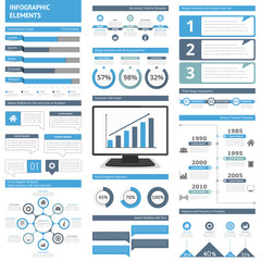 Wall Mural - Infographic Elements