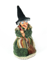 Isolated Witch Doll On White Background.