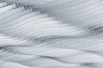 Aufkleber - Modern building with curving roof