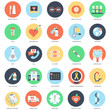 Flat conceptual icons healthcare and medicine