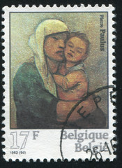 Poster - Madonna and Child, by Pieter Paulus