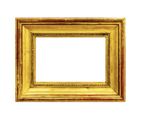 Wall Mural - Old rectangular wooden frame