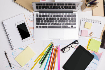 Aufkleber - Laptop, tablet and smartphone