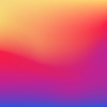 2016 Instagram Gradient Style Background. Vector Smooth Colorful Illustration. Abstract Blurred Social Media Wallpaper.