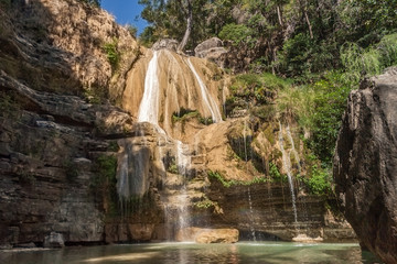 Wall Mural - Nosy Ampela waterfall