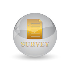 Canvas Print - Survey icon