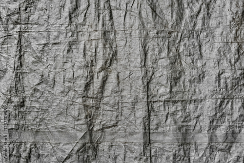 Fotografie, Obraz Plastic tarpaulin covering, Yangon, Myanmar