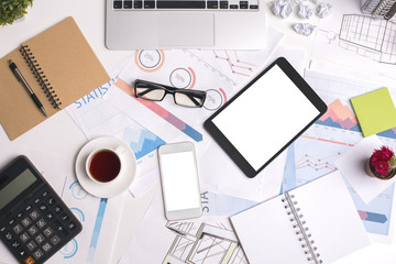 Aufkleber - Modern office workplace