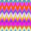 Colorful ikat zigzag print - seamless background