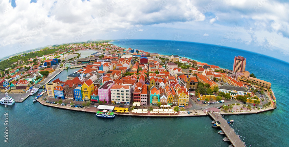 Willemstad Curacao - obrazy, fototapety, plakaty 