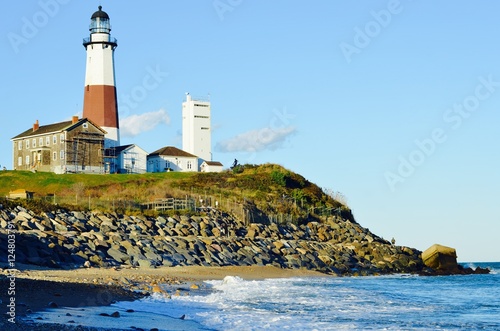 Fotografie, Obraz Montauk Lighthouse in Long Island, New York, USA.
