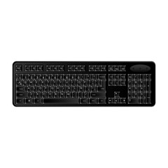 computer keyboard icon image vector illustration design 