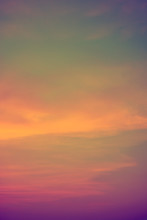 A Soft Cloud Background With A Pastel Colored