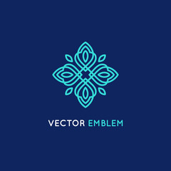 Poster - Vector logo design template
