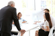 © Africa Studio - Business training concept. Colleagues at an office meeting