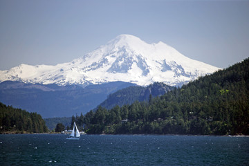 Wall Mural - mt-baker views