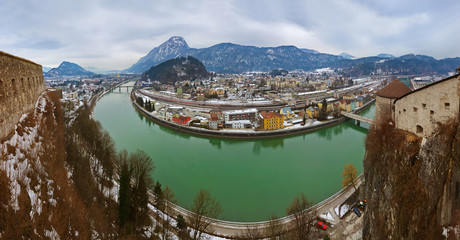 Fototapete - Town Kufstein in Austria