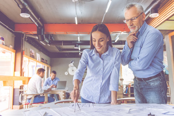 Wall Mural - Business people working together