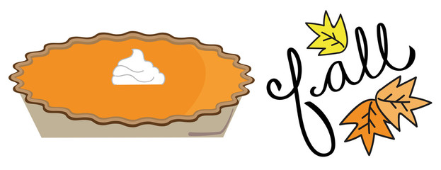 Sticker - Fall Pumpkin Pie