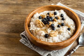 Wall Mural - Oatmeal porridge