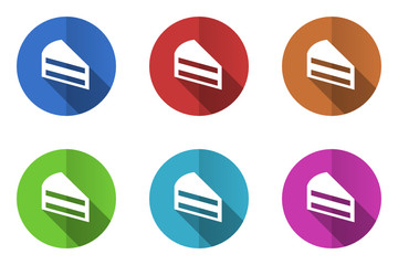 Poster - Flat design vector icons