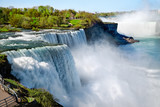 Niagara falls in the summertime