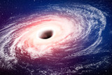 Fototapeta Kosmos - Black hole concept.