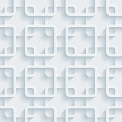 Wall Mural - Light gray seamless background. Neutral tileable vector pattern.