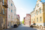 Fototapeta Uliczki - european old city street