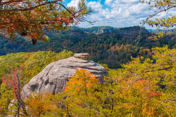 Wall Mural - Courthouse Rock at Red River Gorge, Kentucky.