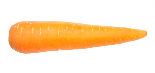 Wall Mural - Carrot isolated on the white background