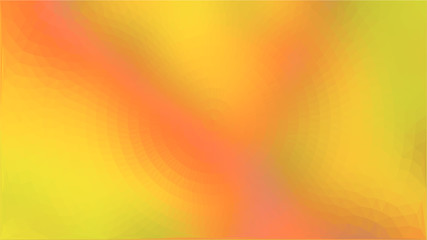 Aufkleber - Yellow orange triangle circle abstract background